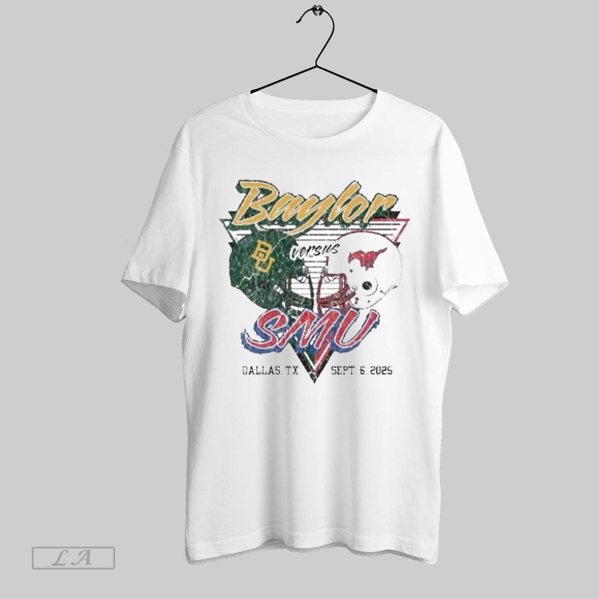 Original Smu Mustangs Vs Baylor Bears Dallas Tx Sept - Adult & Kids T-Shirts, Sweatshirts & Hoodies apparel design preview 1