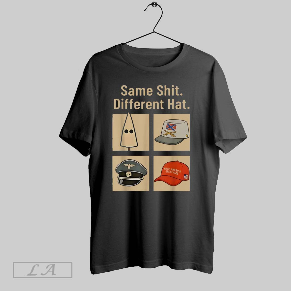 Original Same Shit Different Hat Ku Klux Klan Maga - Adult & Kids T-Shirts, Sweatshirts & Hoodies apparel design preview 1