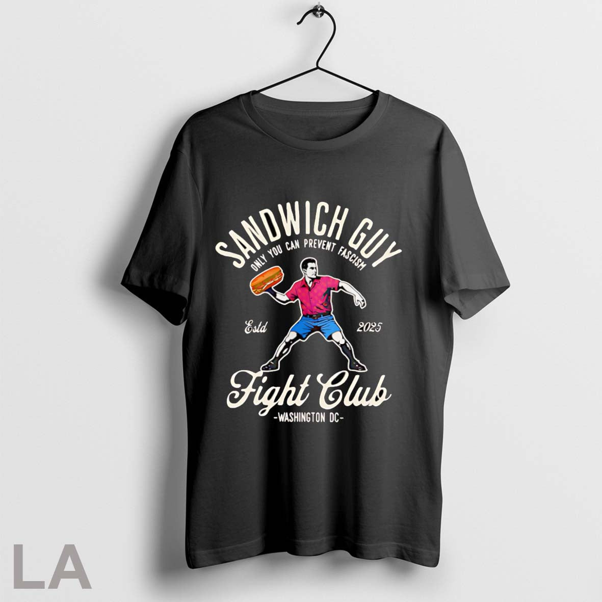 Original Sandwich Guy Only You Can Prevent Fascism - Adult & Kids T-Shirts, Sweatshirts & Hoodies apparel design preview 1