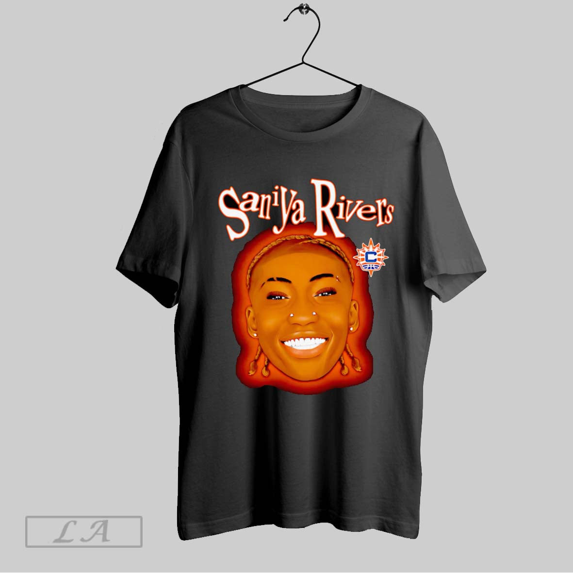 Original Saniya Rivers Connecticut Sun Playa Society - Adult & Kids T-Shirts, Sweatshirts & Hoodies apparel design preview 1