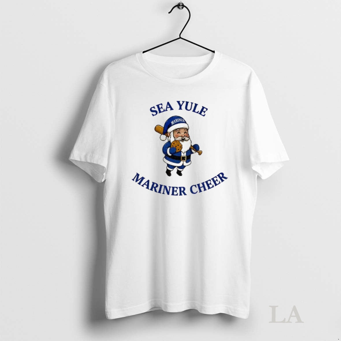 Original Santa Claus Seattle Mariners Sea Yule - Adult & Kids T-Shirts, Sweatshirts & Hoodies apparel design preview 1