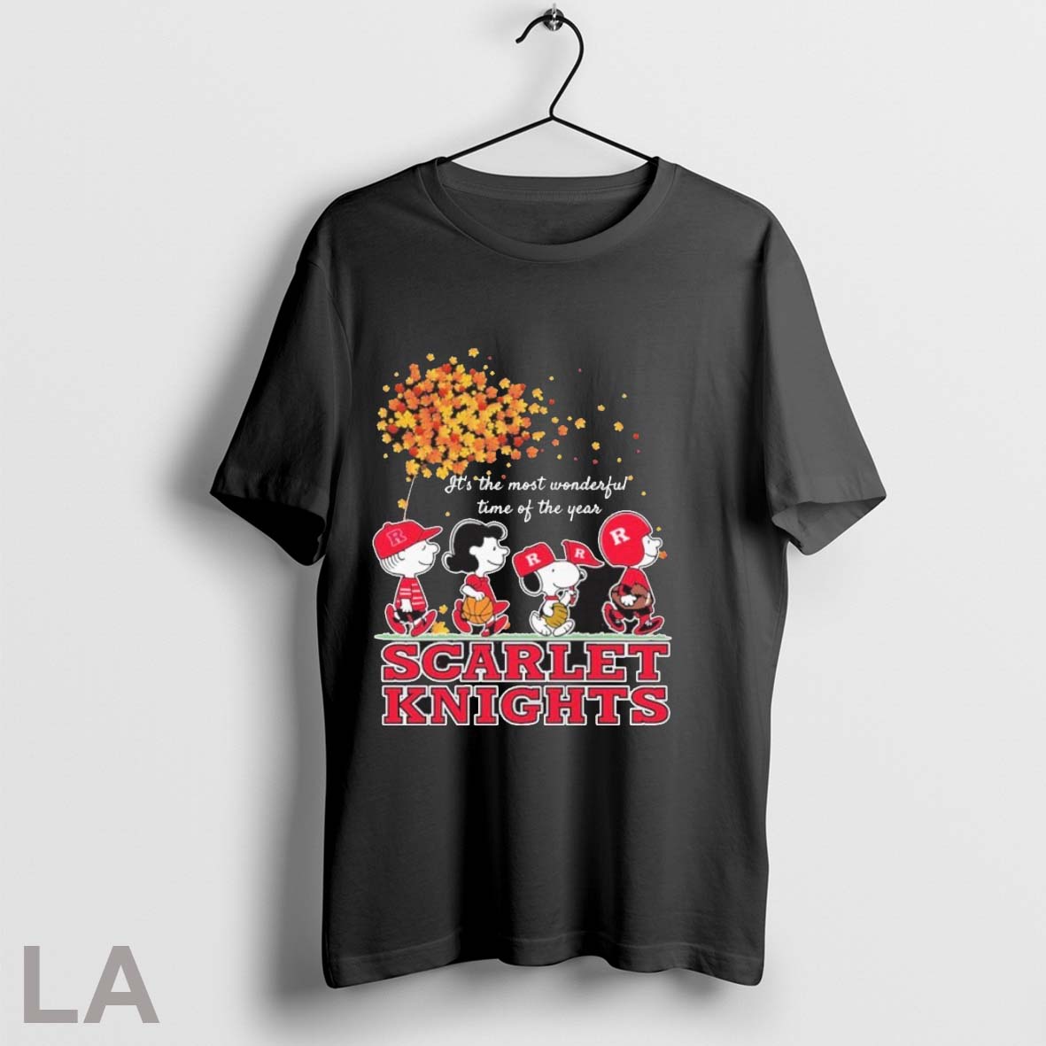 Original Scarlet Knights Peanuts Its The Most - Adult & Kids T-Shirts, Sweatshirts & Hoodies apparel design preview 1