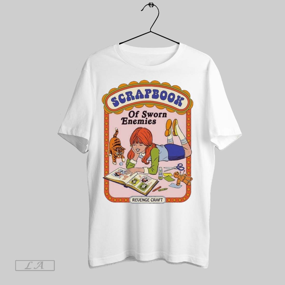 Original Scrapbook Of Sworn Enemies Revenge Craft - Adult & Kids T-Shirts, Sweatshirts & Hoodies apparel design preview 1
