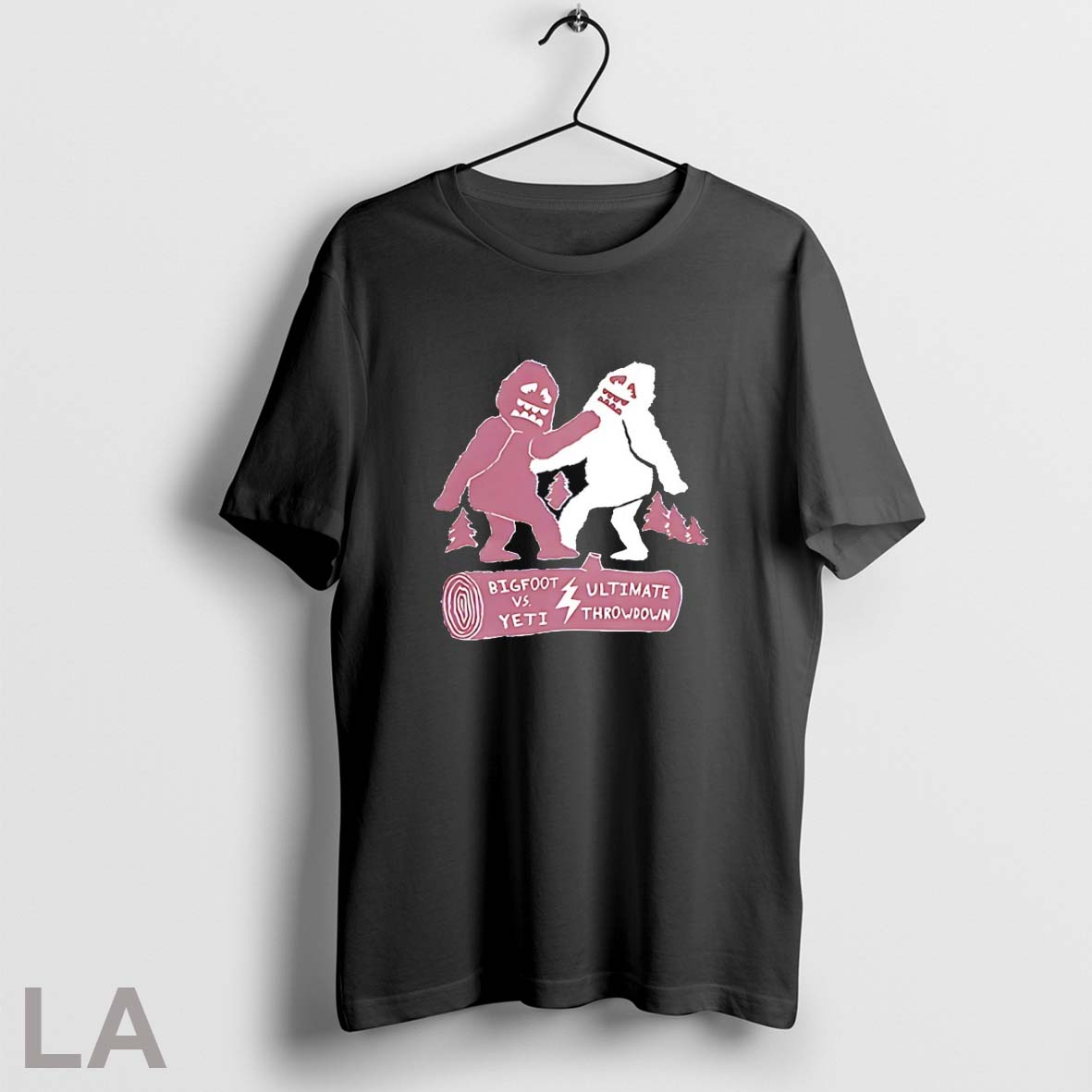Original Scream Noah Foster Bigfoot Vs Yeti Ultimate - Adult & Kids T-Shirts, Sweatshirts & Hoodies apparel design preview 1