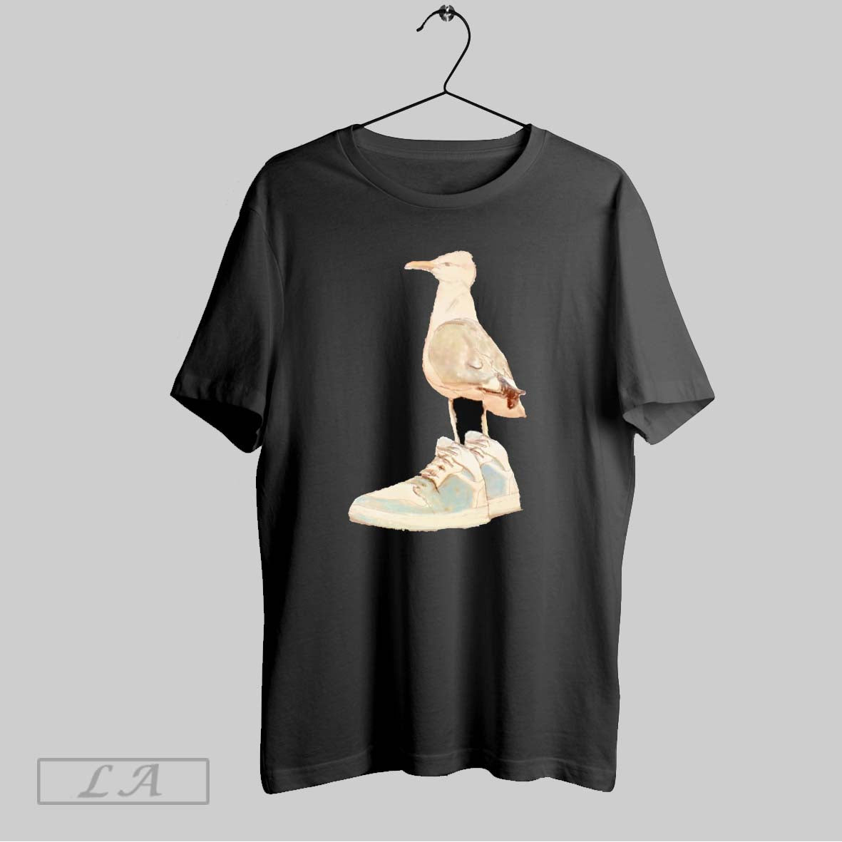 Original Seagull Wearing Shoes - Adult & Kids T-Shirts, Sweatshirts & Hoodies apparel design preview 1