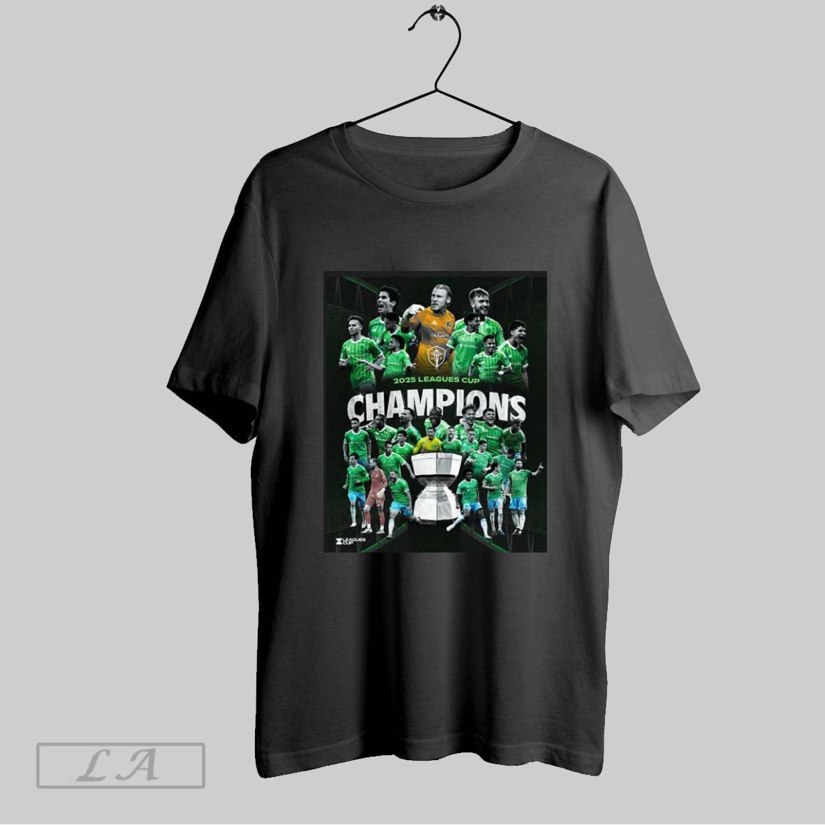 Original Seattle Sounders 2025 Leagues Cup Champions - Adult & Kids T-Shirts, Sweatshirts & Hoodies apparel design preview 1