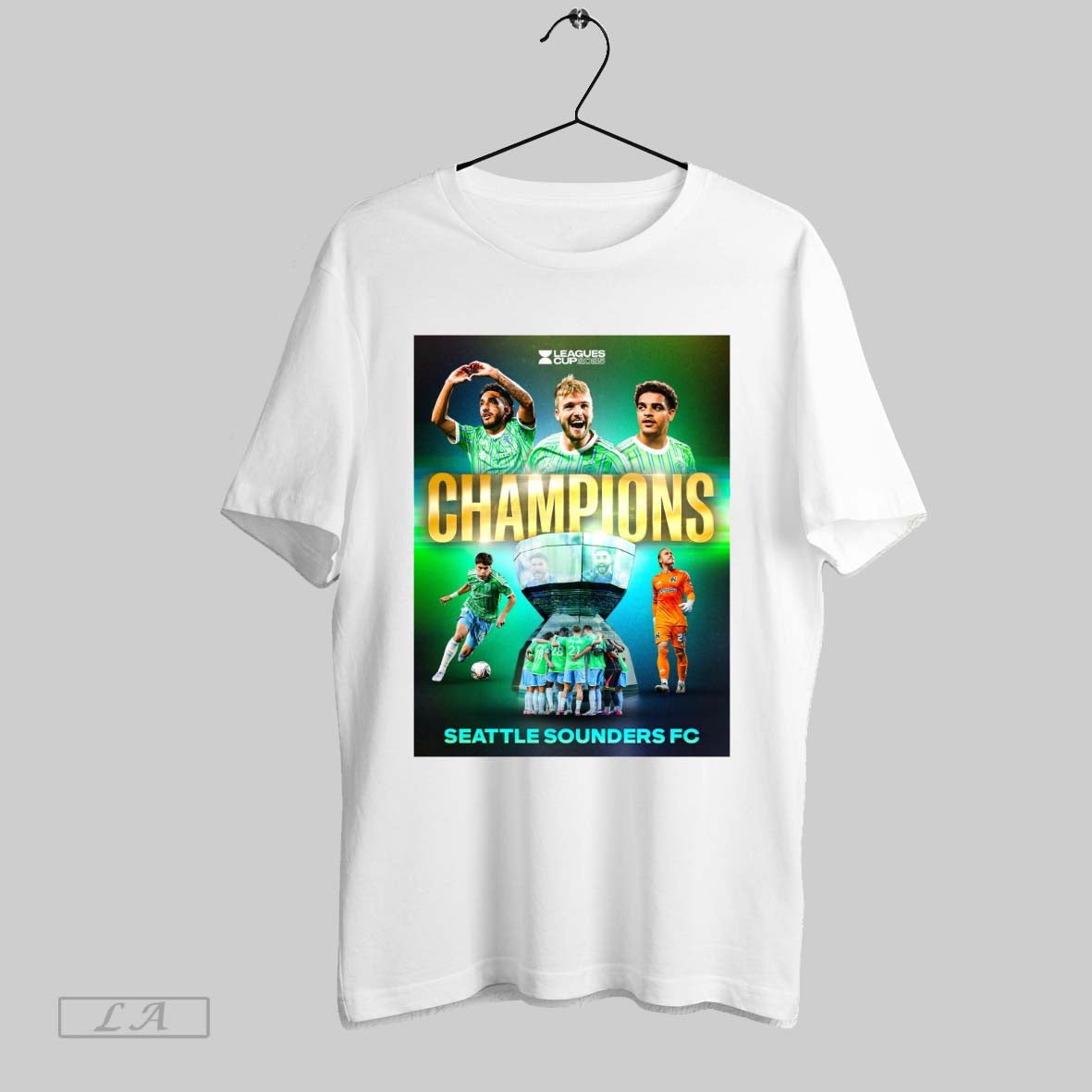 Original Seattle Sounders Fc Are Your 2025 Leagues - Adult & Kids T-Shirts, Sweatshirts & Hoodies apparel design preview 1