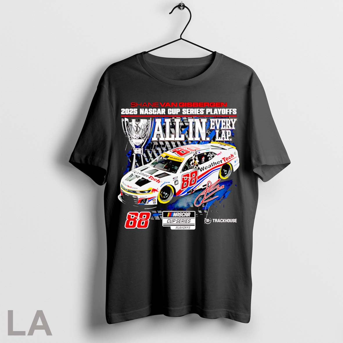 Original Shane Van Gisbergen 2025 Playoff - Adult & Kids T-Shirts, Sweatshirts & Hoodies apparel design preview 1