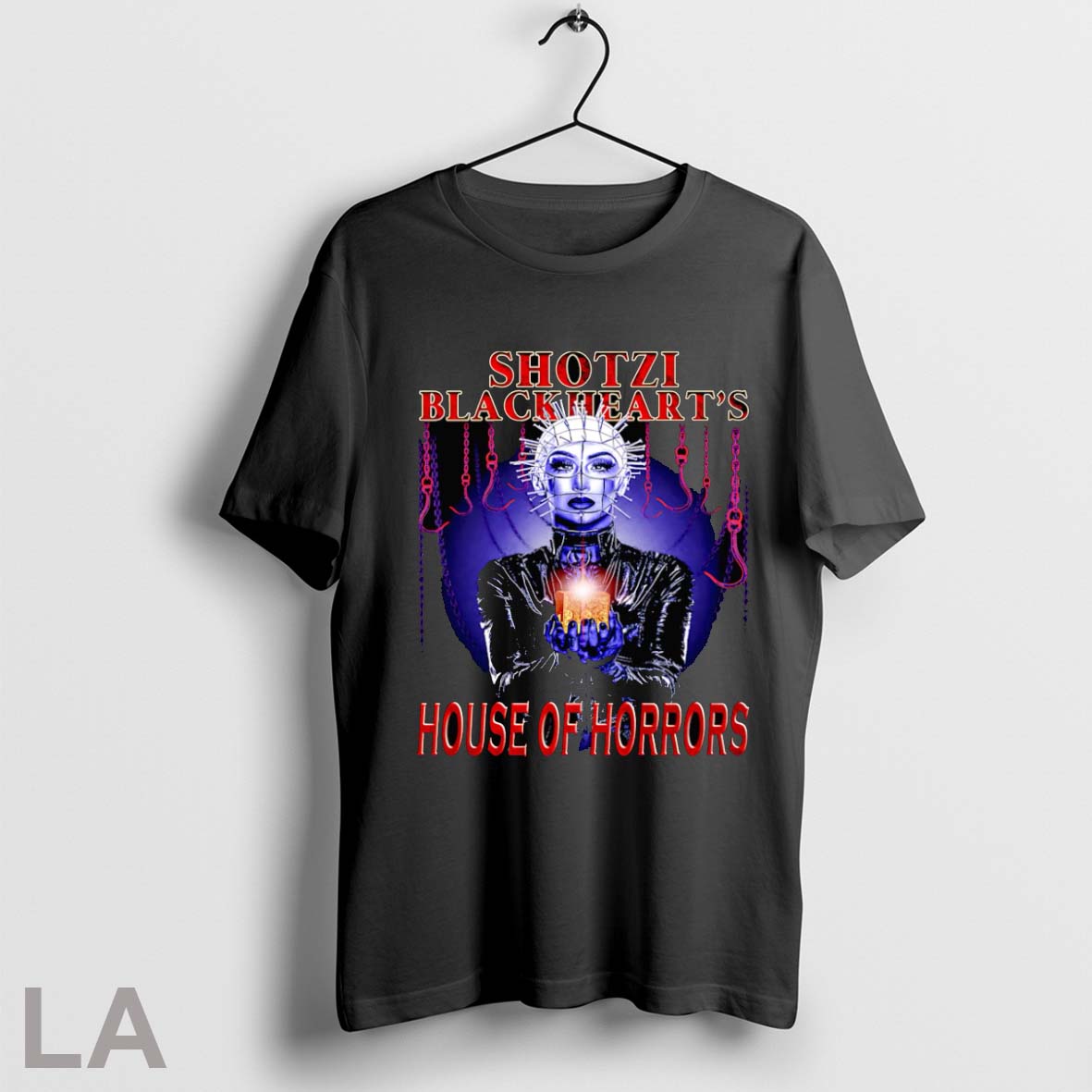 Original Shotzi Pinhead House Of Horrors - Adult & Kids T-Shirts, Sweatshirts & Hoodies apparel design preview 1