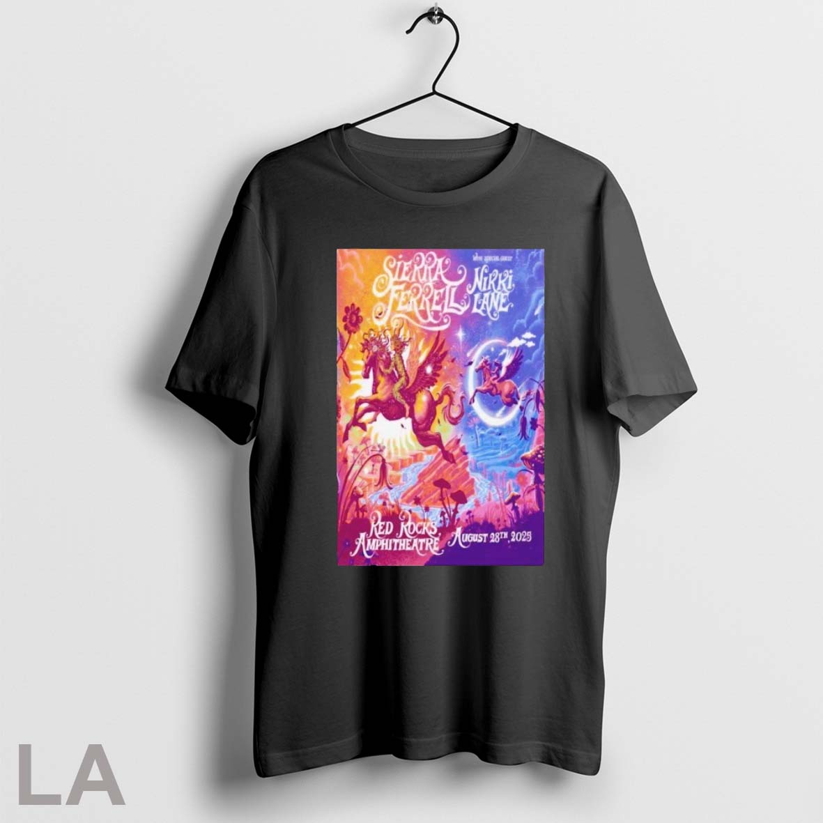Original Sierra Ferrell Red Rocks Amphitheatre - Adult & Kids T-Shirts, Sweatshirts & Hoodies apparel design preview 1