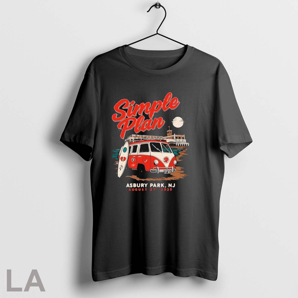 Original Simple Plan 08 27 Stone Pony Summer 2025 - Adult & Kids T-Shirts, Sweatshirts & Hoodies apparel design preview 1