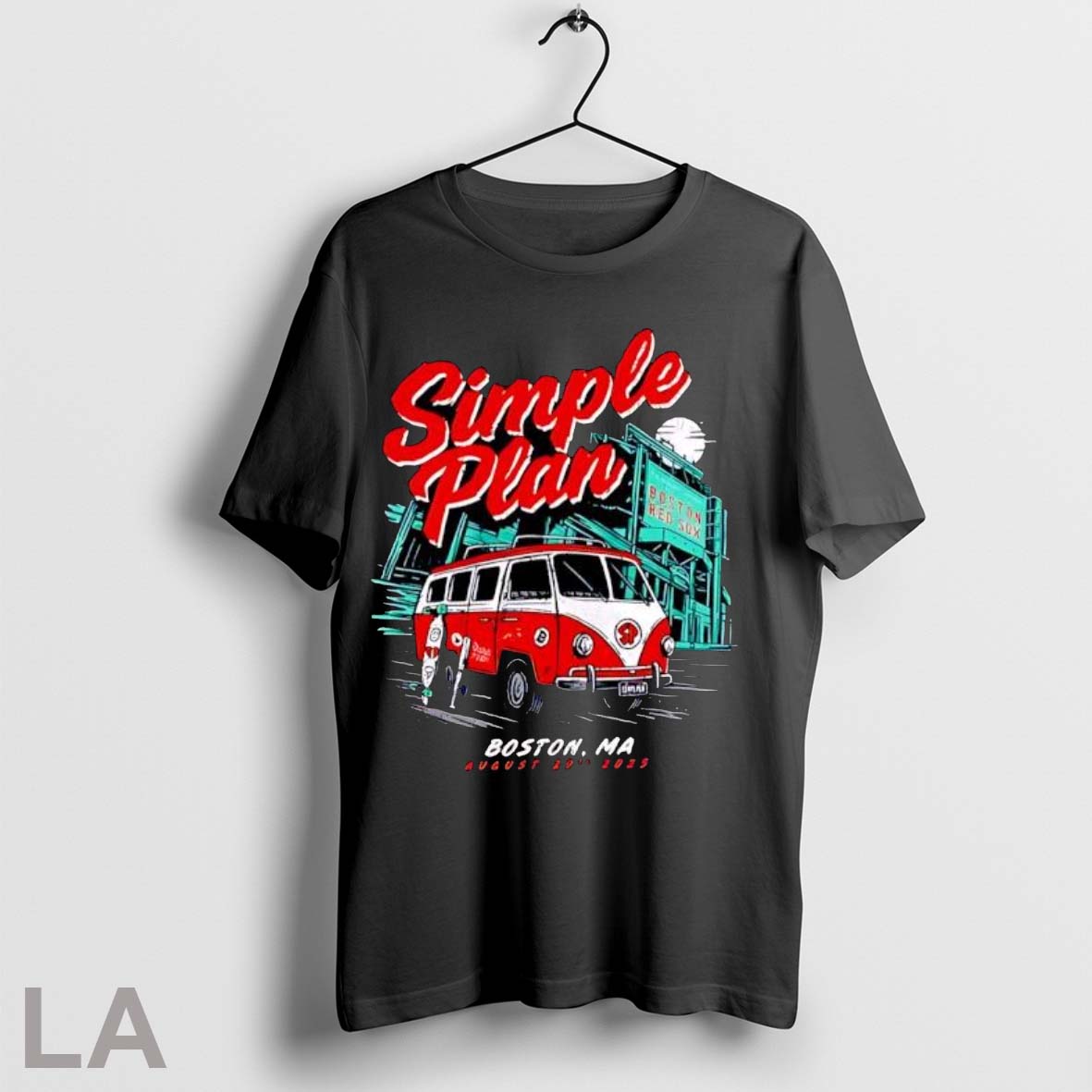 Original Simple Plan Tour Boston 2025 - Adult & Kids T-Shirts, Sweatshirts & Hoodies apparel design preview 1