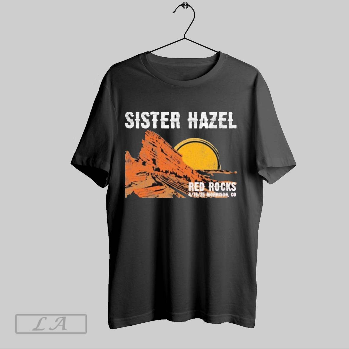 Original Sister Hazel Morrison Co Red Rocks 2025 - Adult & Kids T-Shirts, Sweatshirts & Hoodies apparel design preview 1