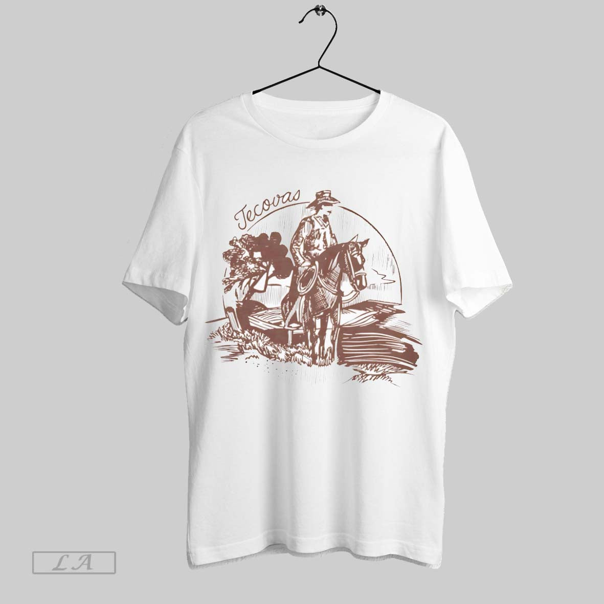 Original Sketchbook Cowboy Tecovas - Adult & Kids T-Shirts, Sweatshirts & Hoodies apparel design preview 1