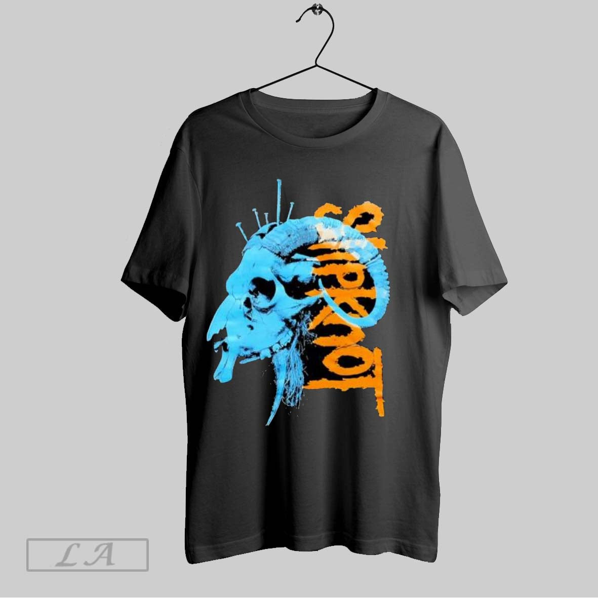 Original Slipknot Ram Skull Nails - Adult & Kids T-Shirts, Sweatshirts & Hoodies apparel design preview 1