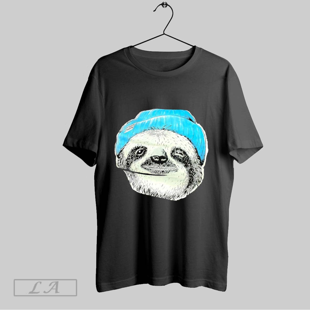 Original Sloth Wearing Beanie - Adult & Kids T-Shirts, Sweatshirts & Hoodies apparel design preview 1