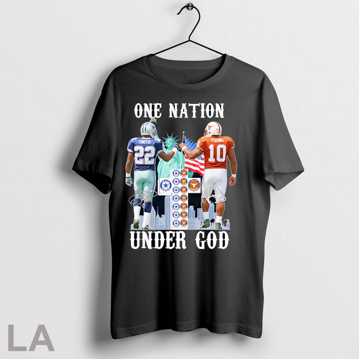 Original Smith And Young One Nation Under God - Adult & Kids T-Shirts, Sweatshirts & Hoodies apparel design preview 1