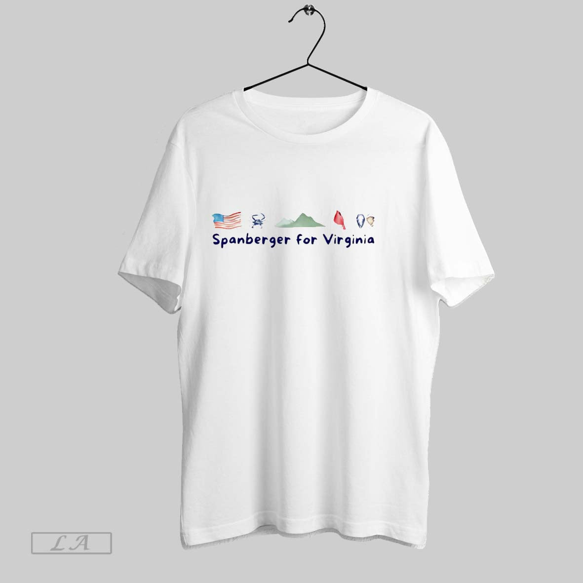Original Spanberger For Virginia - Adult & Kids T-Shirts, Sweatshirts & Hoodies apparel design preview 1