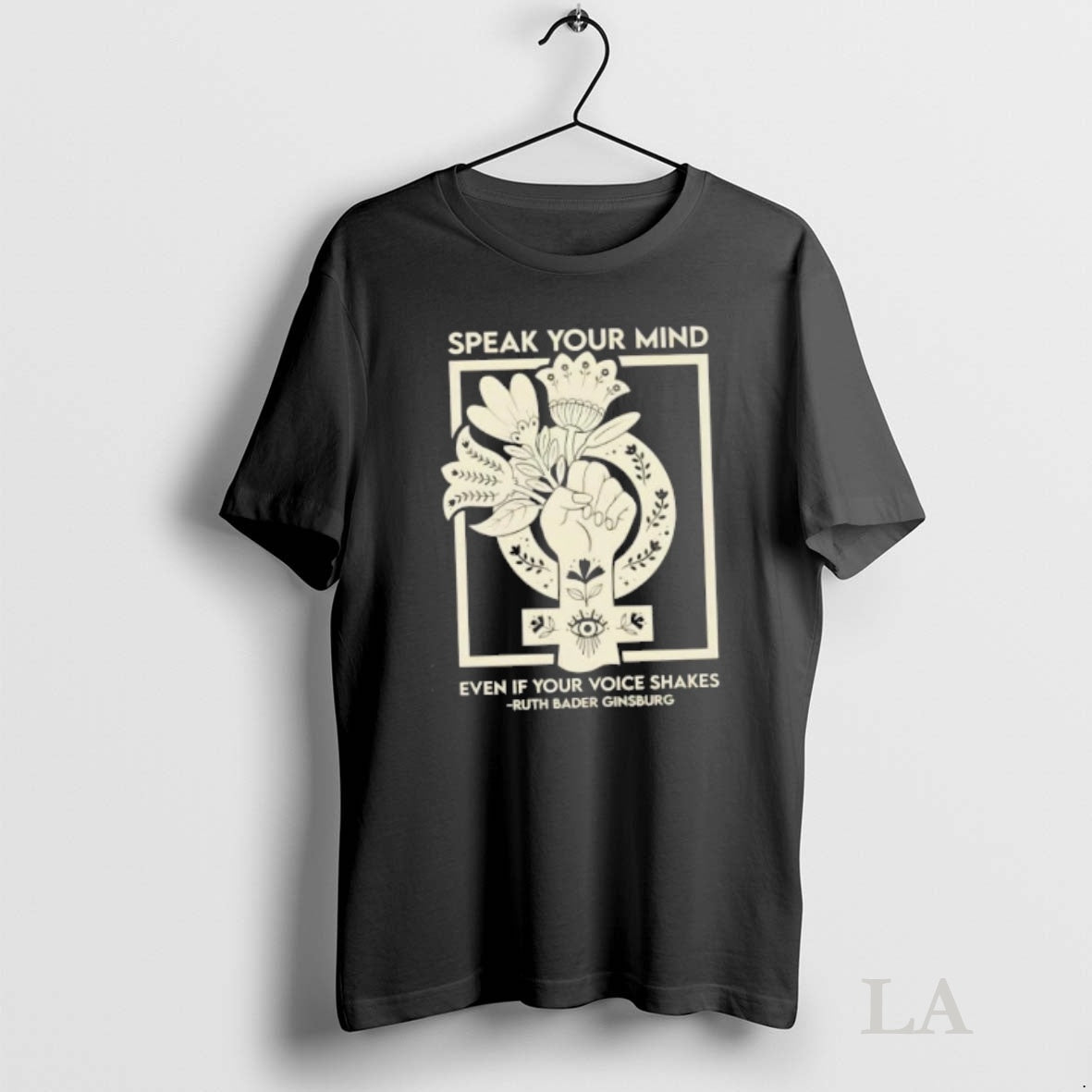 Original Speak Your Mind Even If Voice Shakes Ruth - Adult & Kids T-Shirts, Sweatshirts & Hoodies apparel design preview 1
