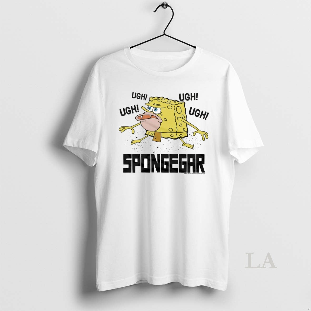 Original Sponge Squarepants Spongegar Ugh Circle - Adult & Kids T-Shirts, Sweatshirts & Hoodies apparel design preview 1
