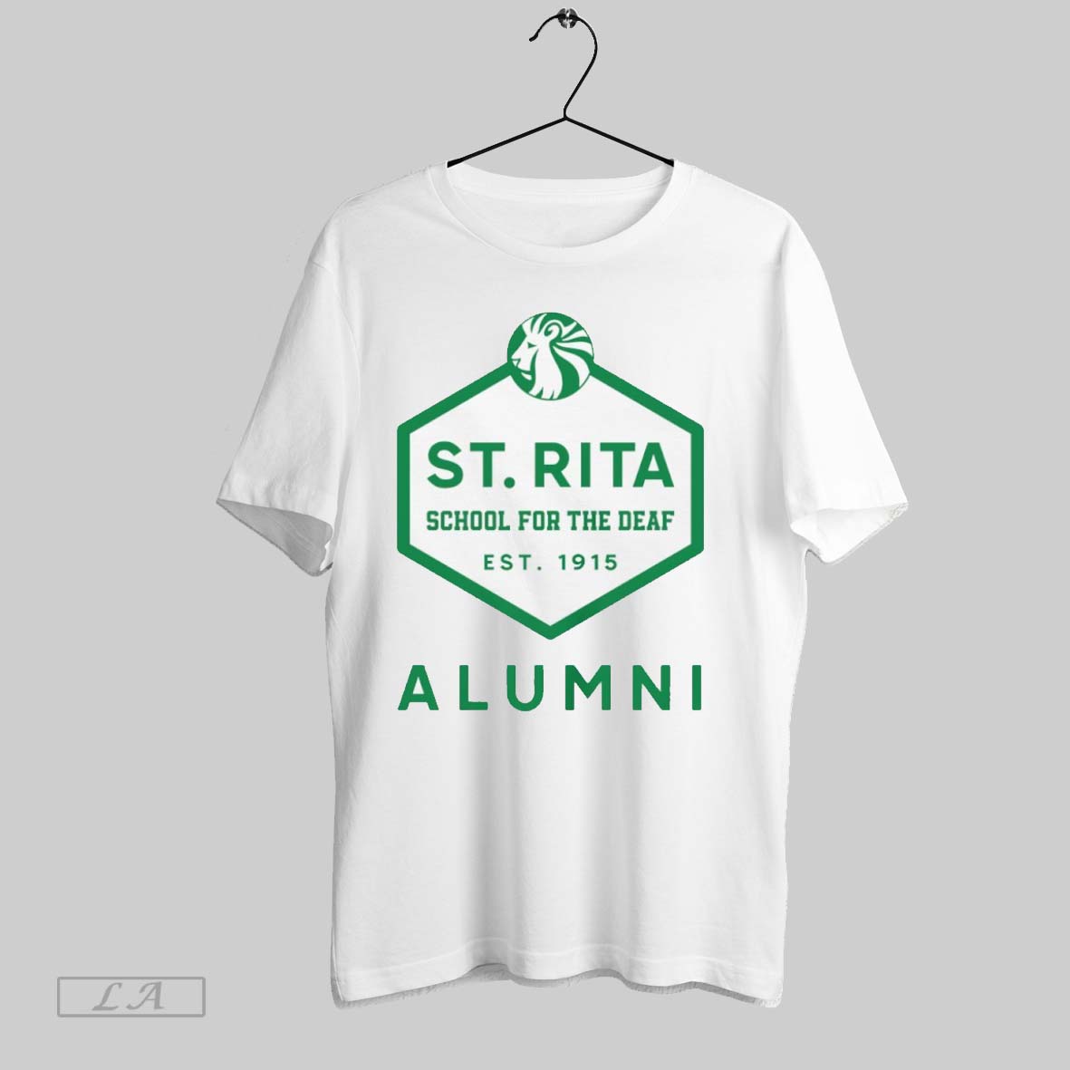 Original St Rita Alumni School For The Deaf Est - Adult & Kids T-Shirts, Sweatshirts & Hoodies apparel design preview 1