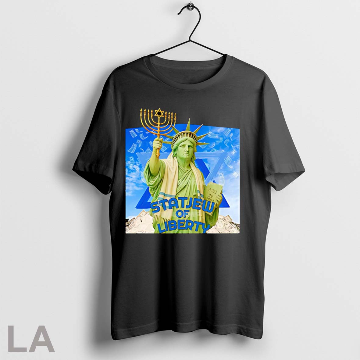 Original Statjew Of Liberty Funny - Adult & Kids T-Shirts, Sweatshirts & Hoodies apparel design preview 1