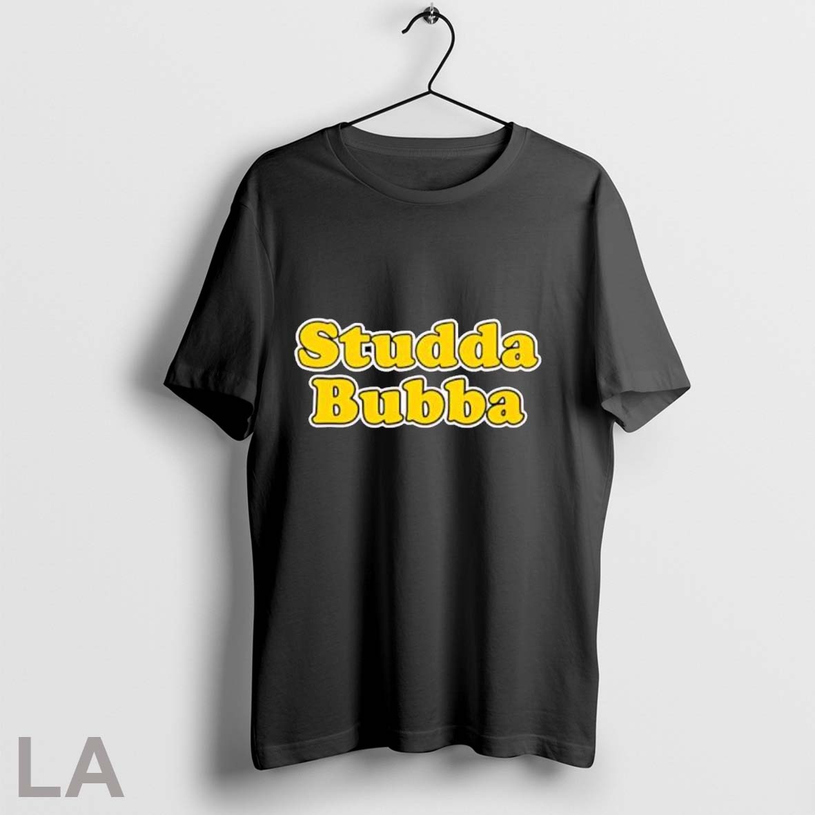 Original Studda Bubba Funny Text Bold Yellow Slogan - Adult & Kids T-Shirts, Sweatshirts & Hoodies apparel design preview 1