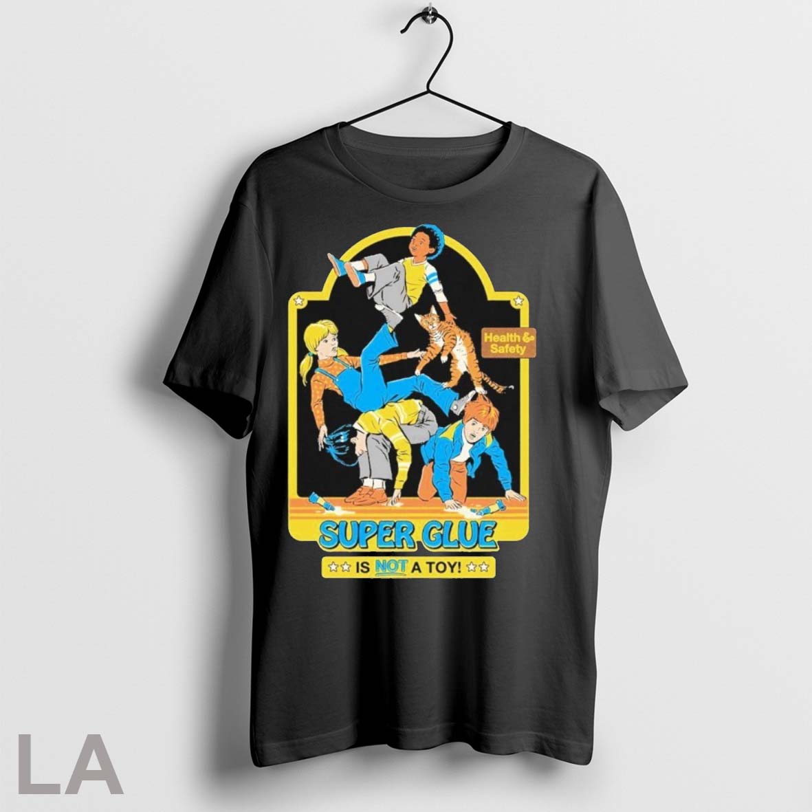 Original Super Glue Is Not A Toy Health Safety - Adult & Kids T-Shirts, Sweatshirts & Hoodies apparel design preview 1