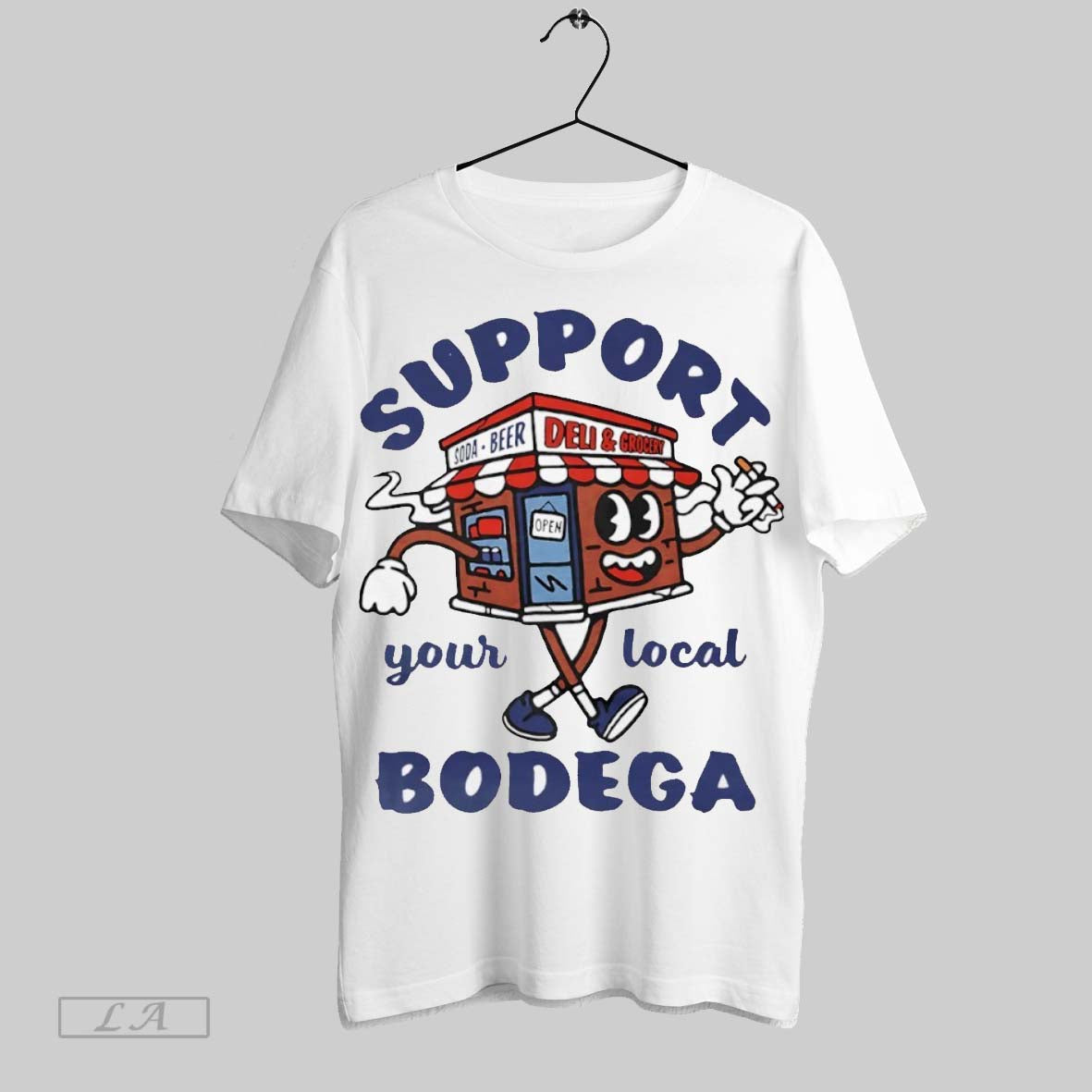 Original Support Your Local Bodega - Adult & Kids T-Shirts, Sweatshirts & Hoodies apparel design preview 1