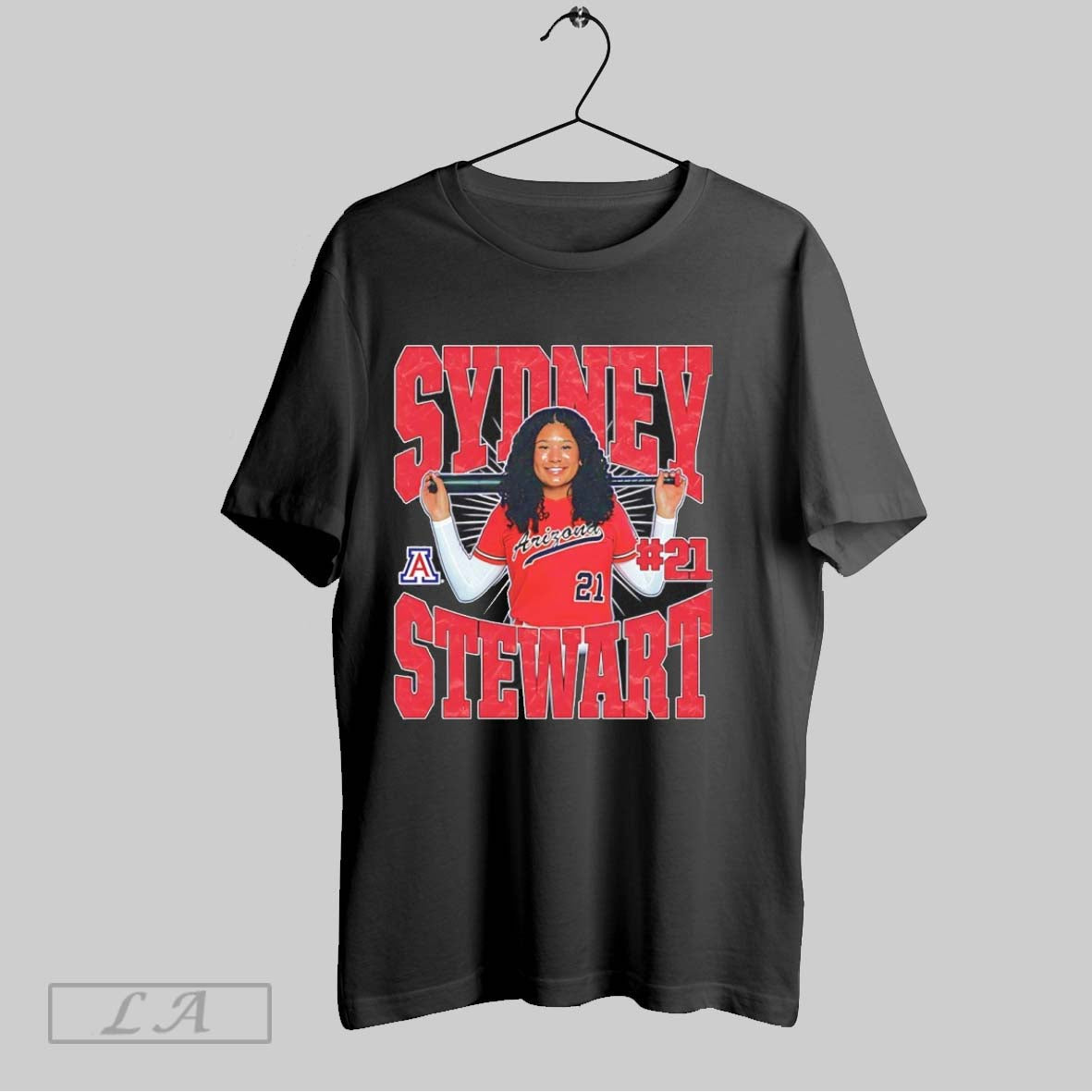 Original Sydney Stewart 21 Arizona Wildcats Softball - Adult & Kids T-Shirts, Sweatshirts & Hoodies apparel design preview 1