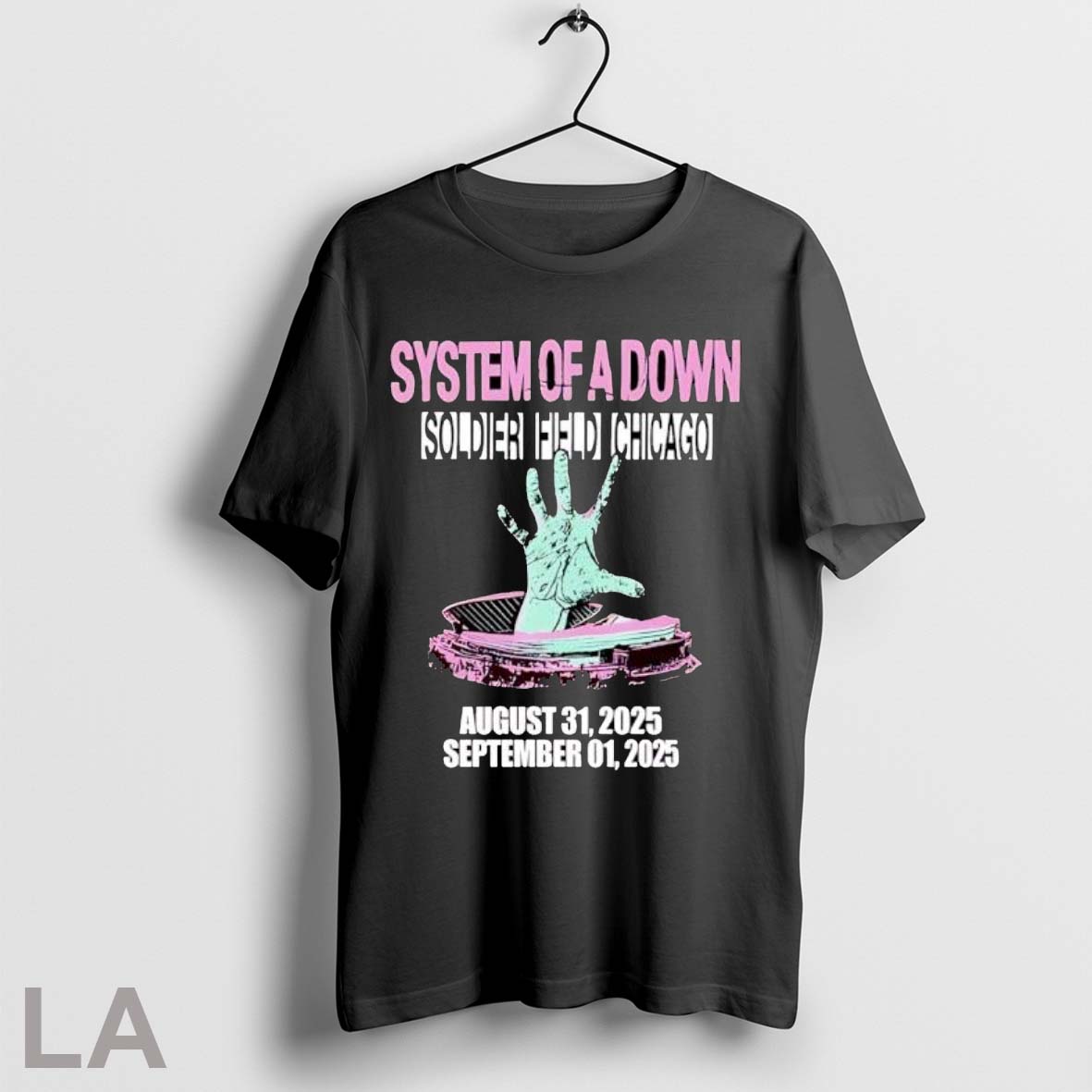 Original System Of A Down Soldier Field Limited - Adult & Kids T-Shirts, Sweatshirts & Hoodies apparel design preview 1
