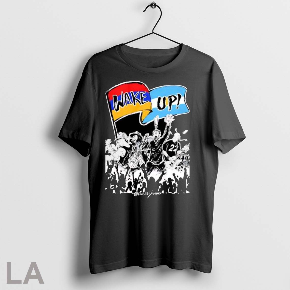 Original System Of A Down Wake Up Protest Armenia - Adult & Kids T-Shirts, Sweatshirts & Hoodies apparel design preview 1