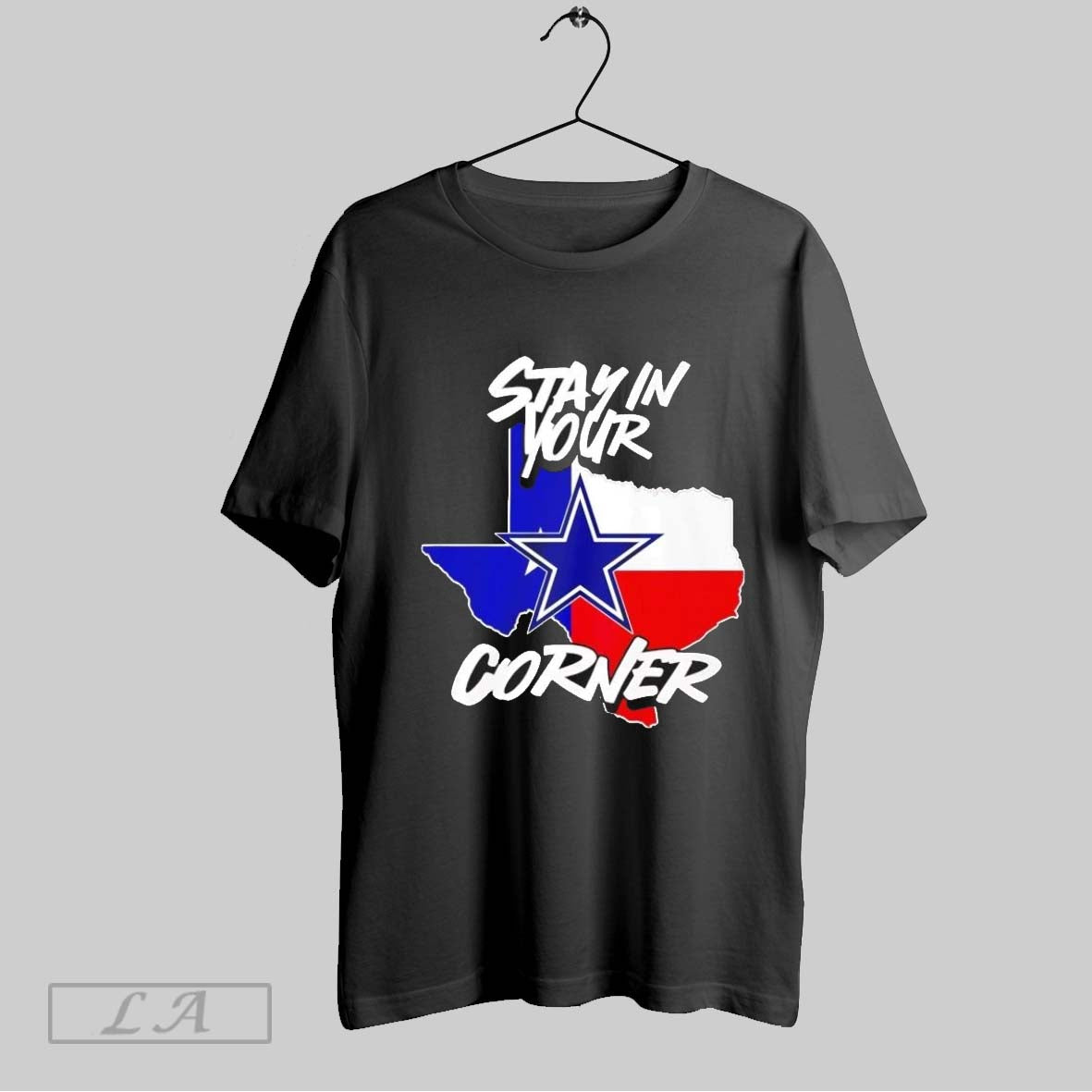 Original Tdizndqe Dallas Cowboys Stay In Your Corner - Adult & Kids T-Shirts, Sweatshirts & Hoodies apparel design preview 1