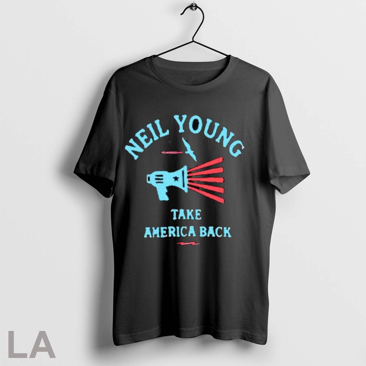 Original Take America Back Neil Young - Adult & Kids T-Shirts, Sweatshirts & Hoodies apparel design preview 1
