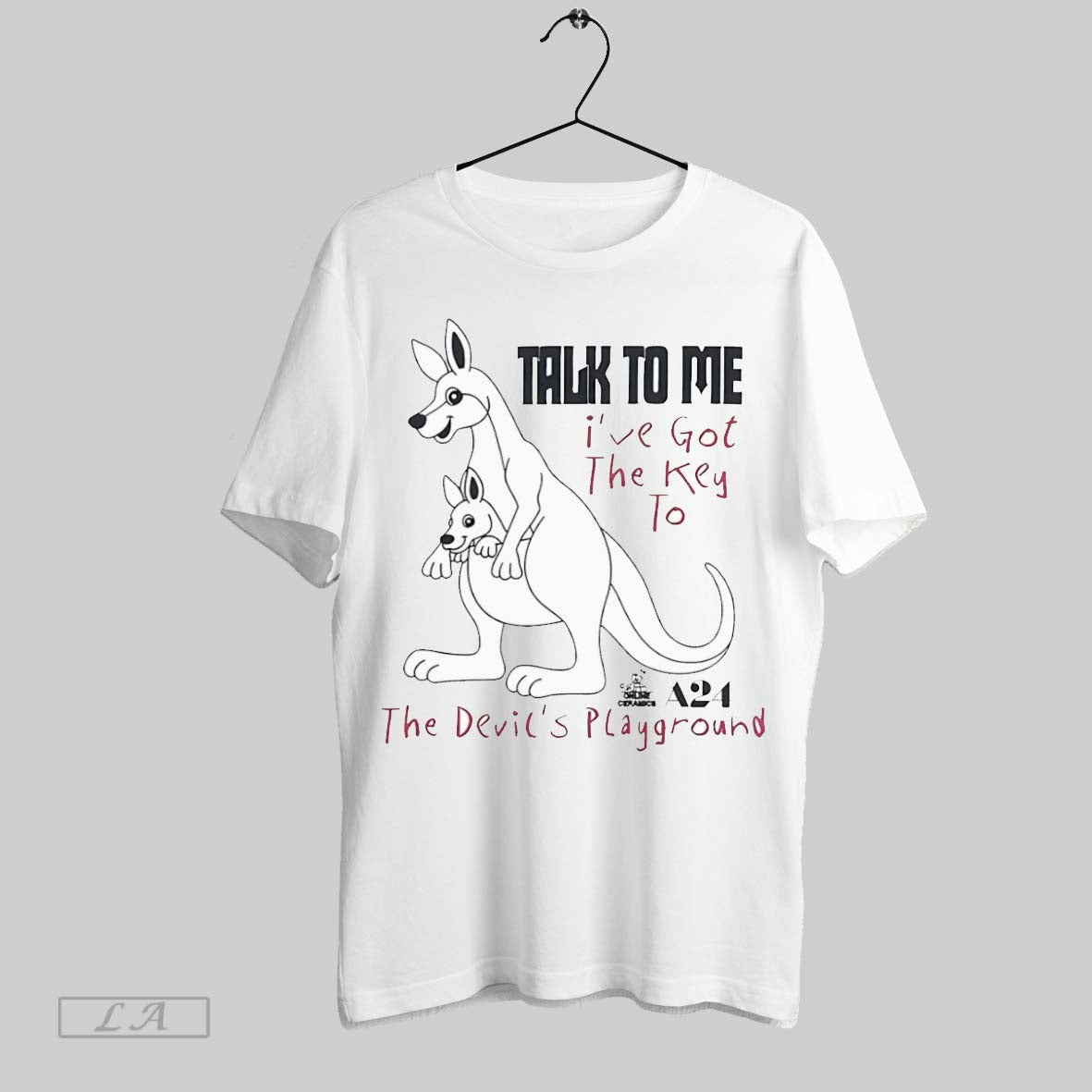 Original Talk To Me Ive Got The Key Devils Playground - Adult & Kids T-Shirts, Sweatshirts & Hoodies apparel design preview 1