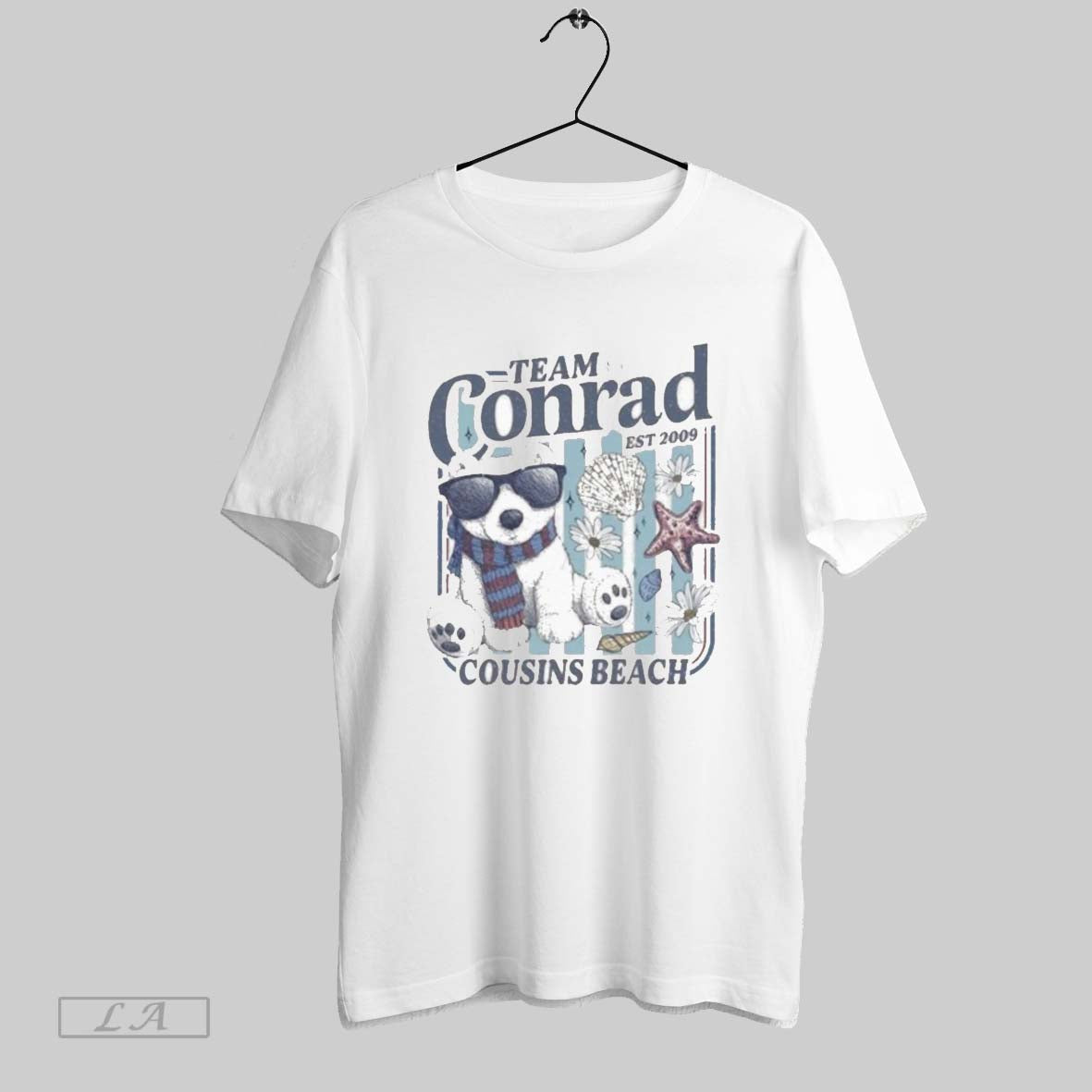 Original Team Conrad Cousins Beach Junior Mint Bear - Adult & Kids T-Shirts, Sweatshirts & Hoodies apparel design preview 1
