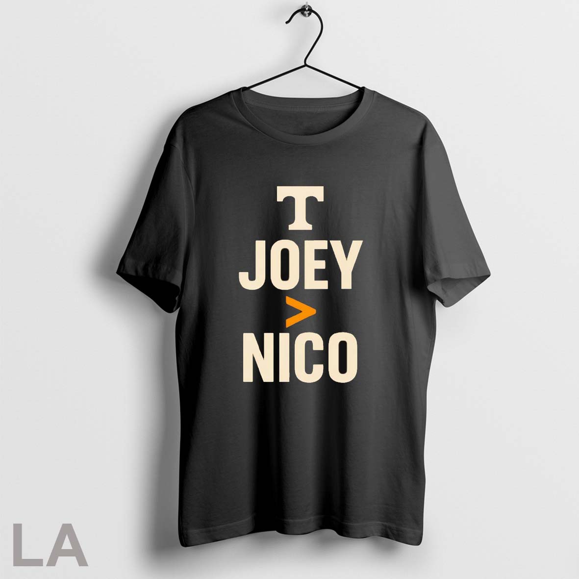 Original Tennessee Volunteers Joey Better Than Nico - Adult & Kids T-Shirts, Sweatshirts & Hoodies apparel design preview 1