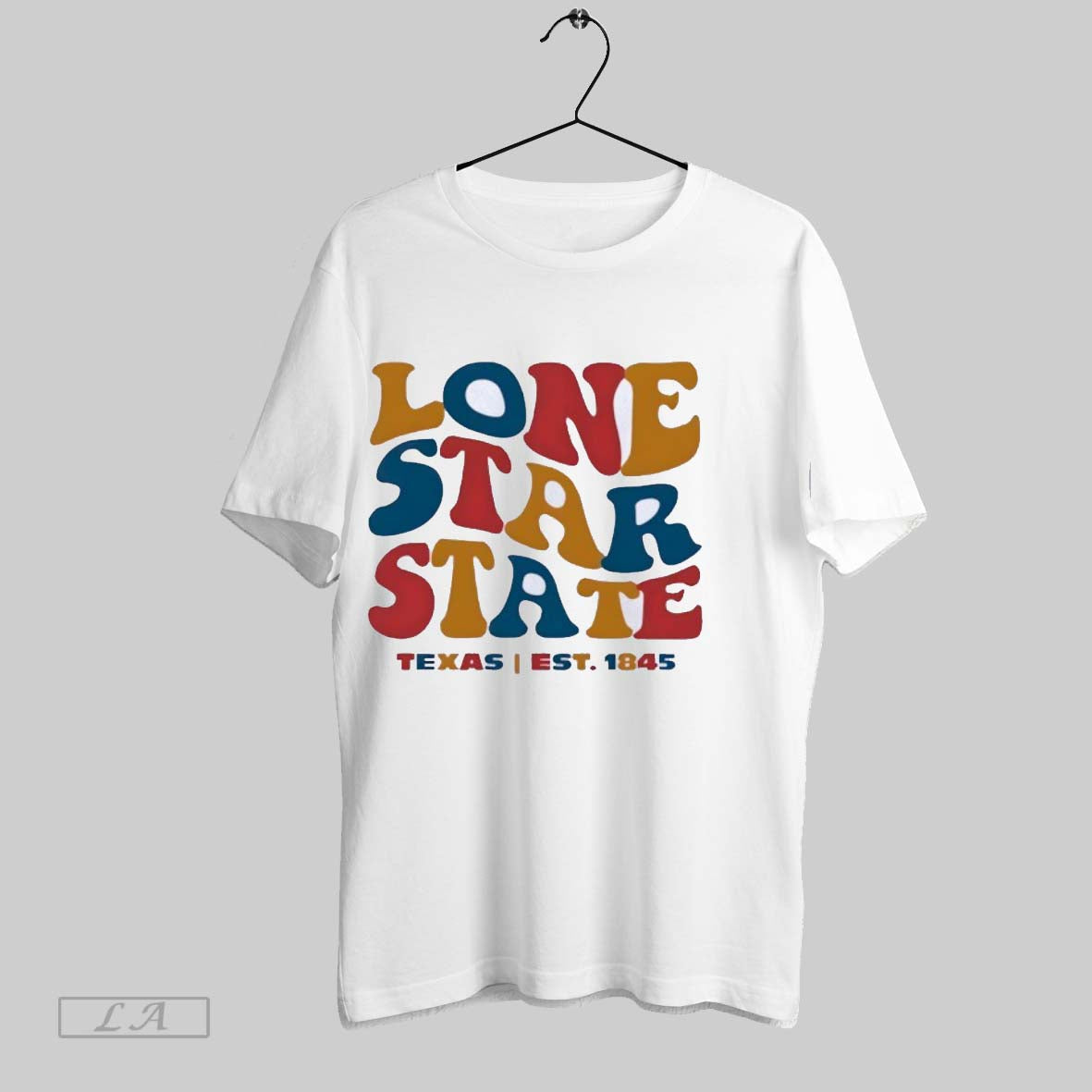 Original Texas Ash Lone Star State Est 1845 Vintage - Adult & Kids T-Shirts, Sweatshirts & Hoodies apparel design preview 1