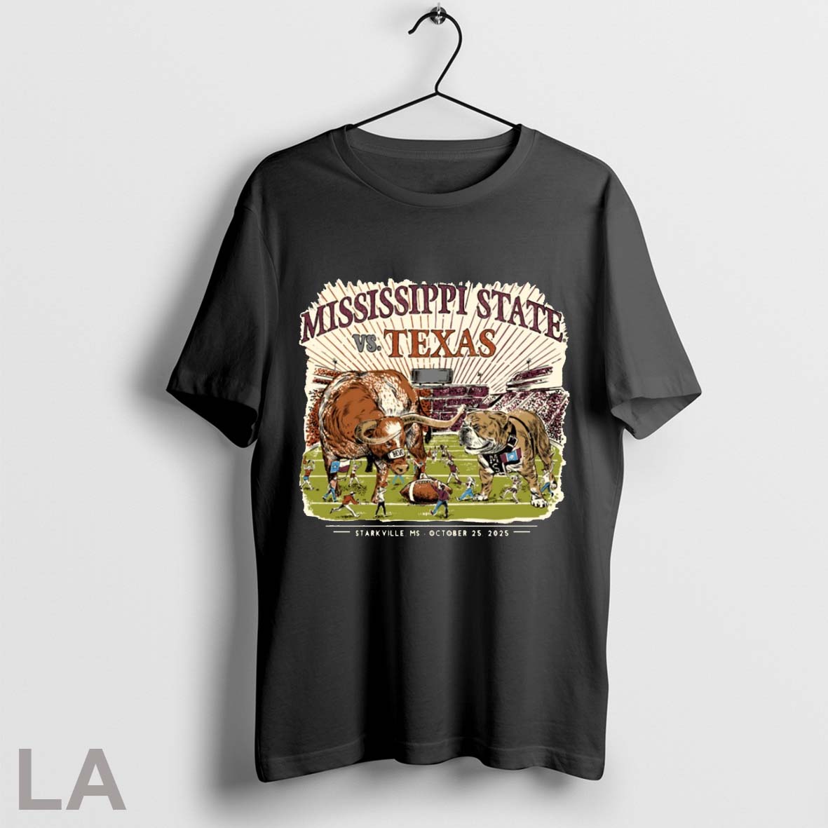 Original Texas Longhorns Vs Mississippi State - Adult & Kids T-Shirts, Sweatshirts & Hoodies apparel design preview 1