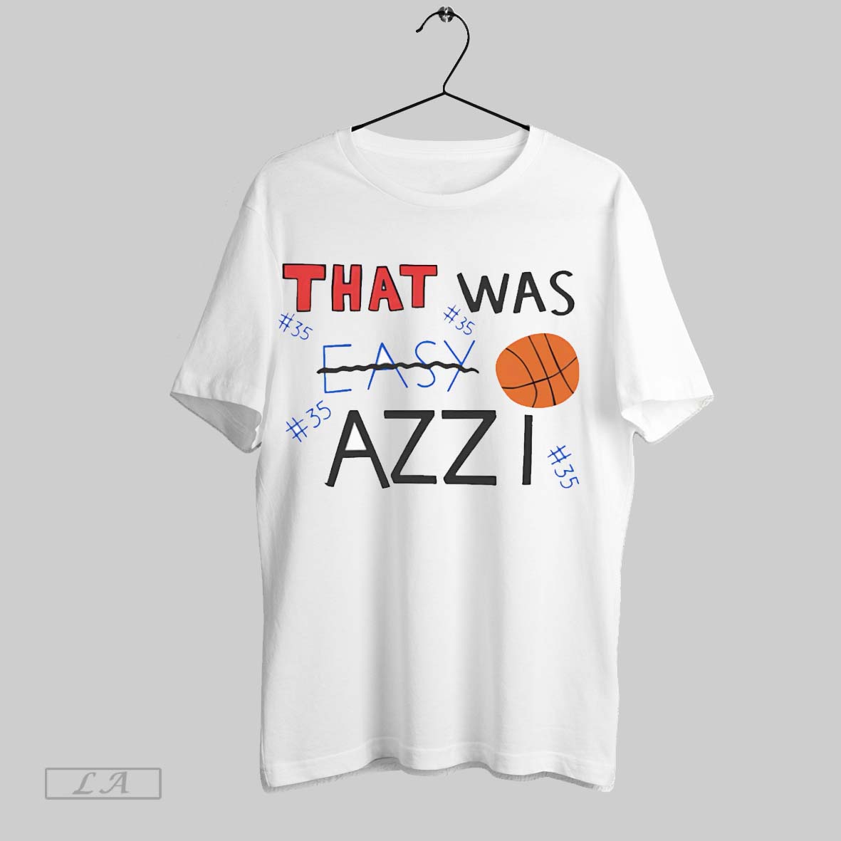 Original That Was Azzi White Poster - Adult & Kids T-Shirts, Sweatshirts & Hoodies apparel design preview 1