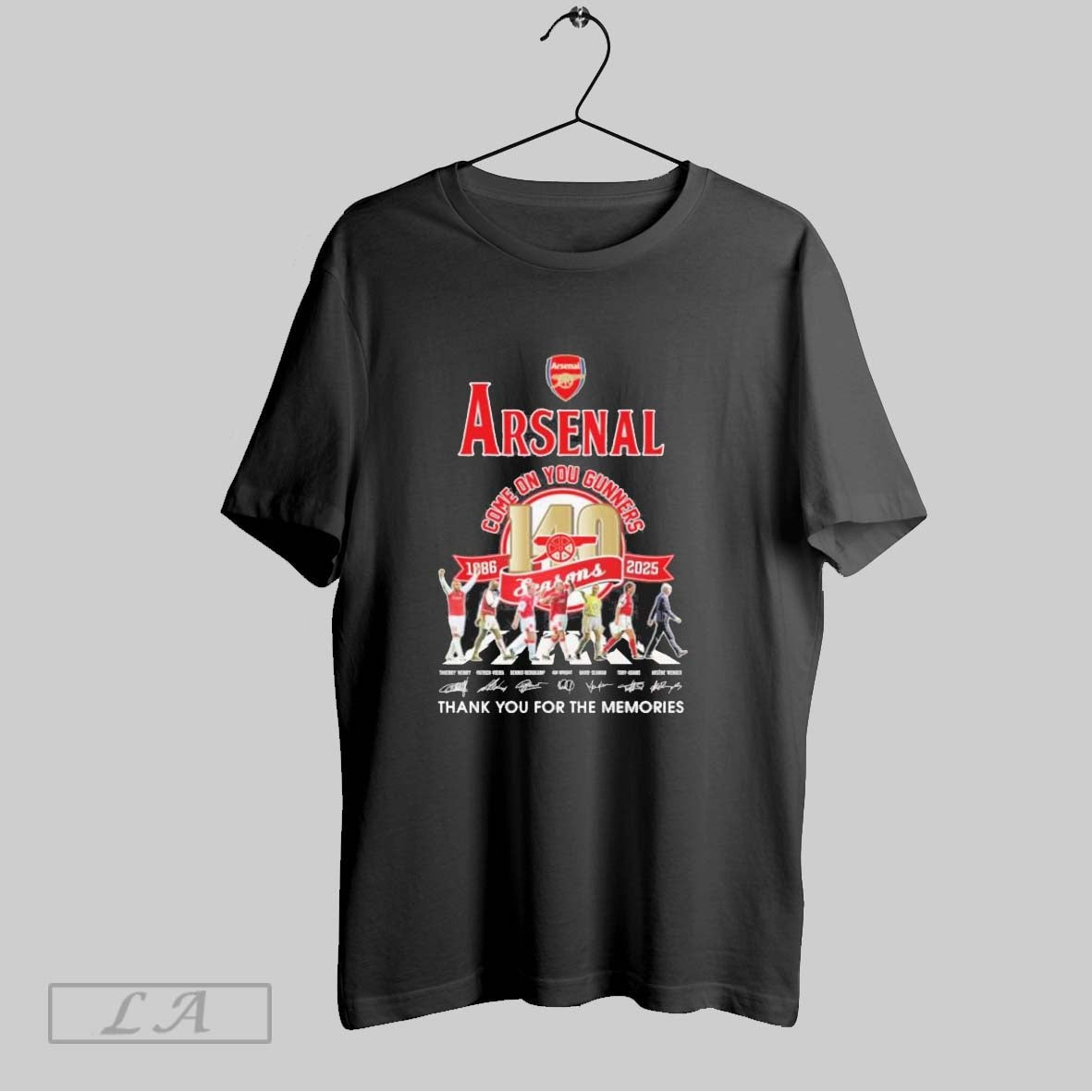Original The Arsenal Abbey Road Come On Gunners 140 - Adult & Kids T-Shirts, Sweatshirts & Hoodies apparel design preview 1