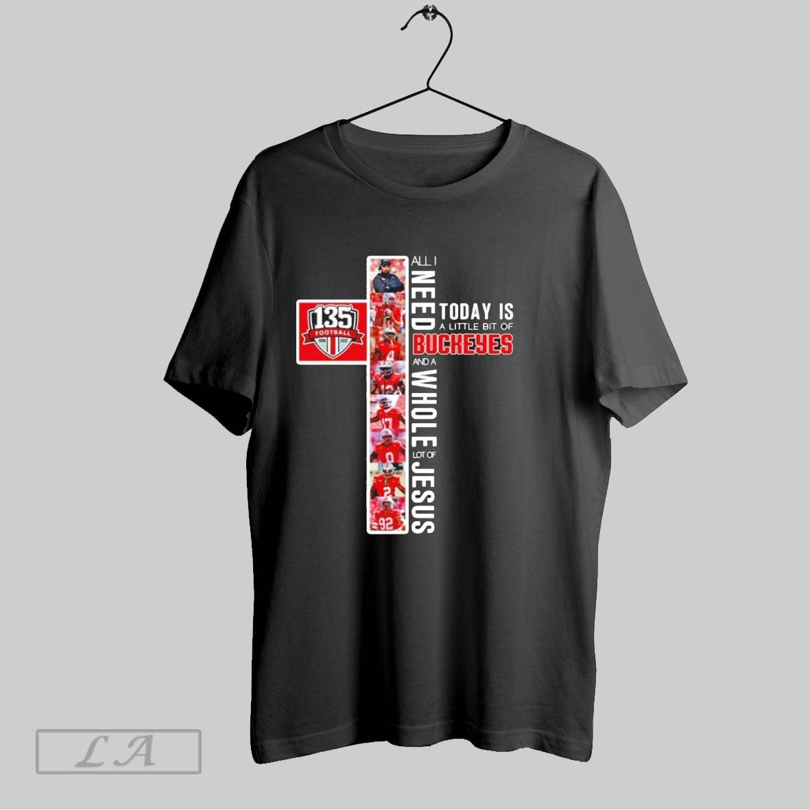 Original The Buckeyes 135th Anniversary 1890 2025 - Adult & Kids T-Shirts, Sweatshirts & Hoodies apparel design preview 1