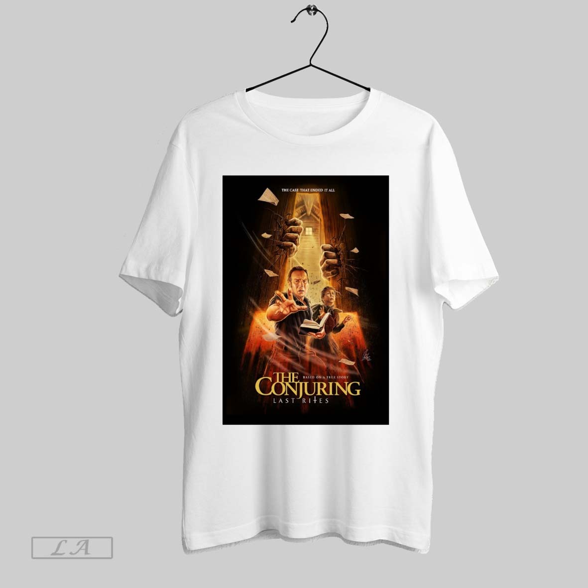 Original The Case That Ended It All Conjuring Last - Adult & Kids T-Shirts, Sweatshirts & Hoodies apparel design preview 1