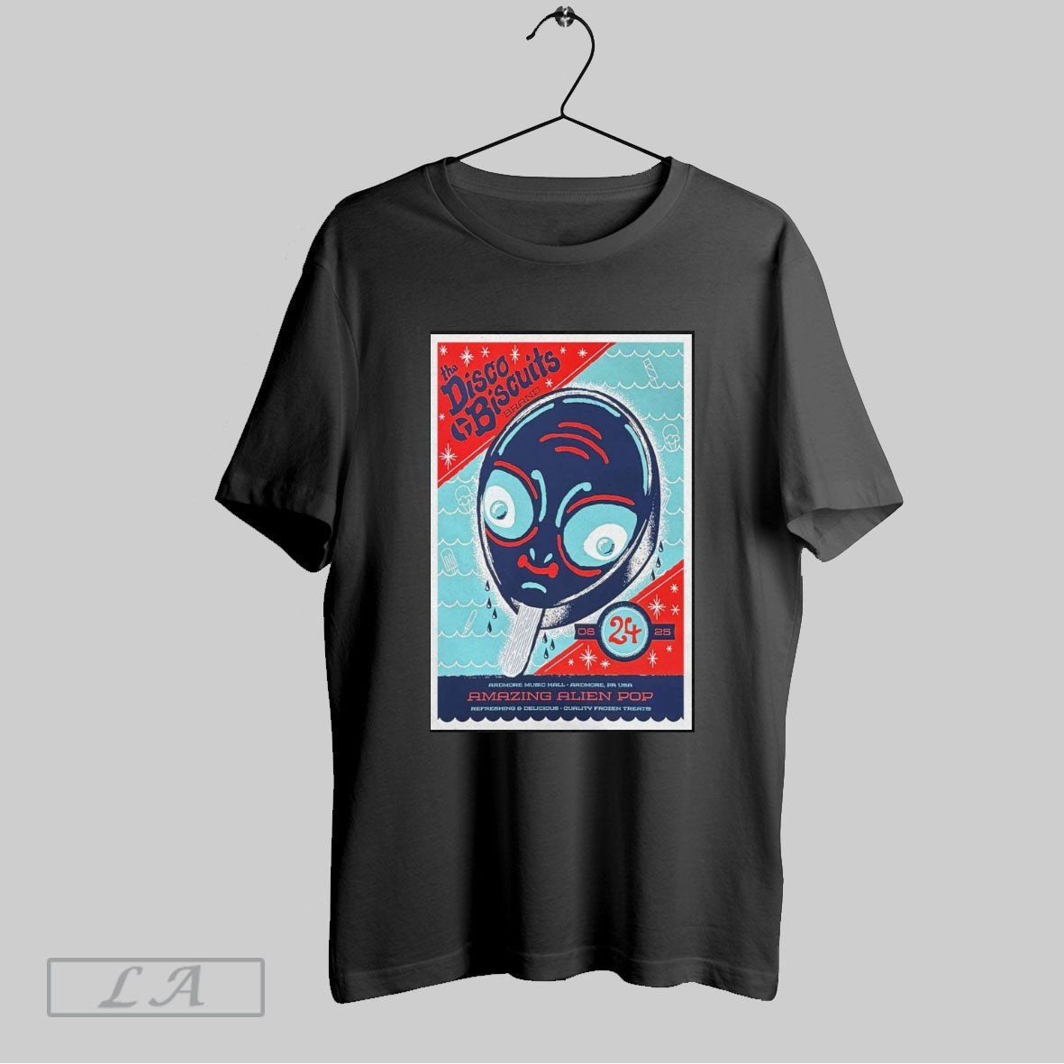 Original The Disco Biscuits August 24 2025 Ardmore - Adult & Kids T-Shirts, Sweatshirts & Hoodies apparel design preview 1