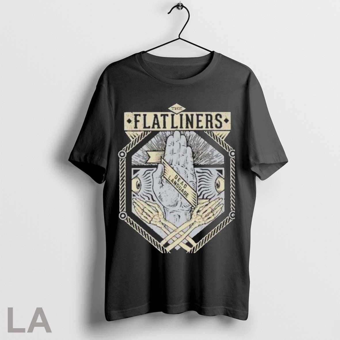 Original The Flatliners Dead Language 2025 - Adult & Kids T-Shirts, Sweatshirts & Hoodies apparel design preview 1