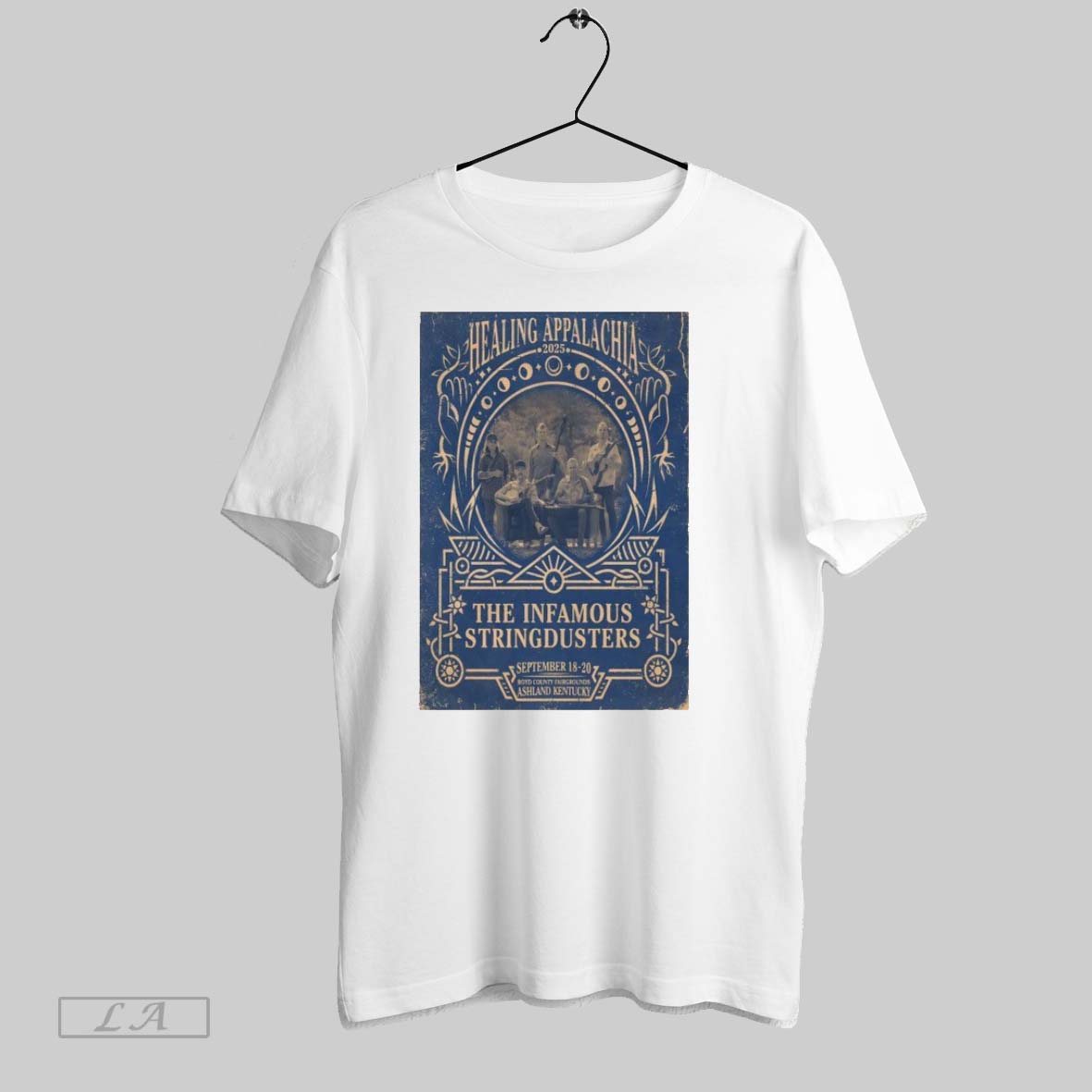 Original The Infamous Stringdusters Ashland Kentucky - Adult & Kids T-Shirts, Sweatshirts & Hoodies apparel design preview 1