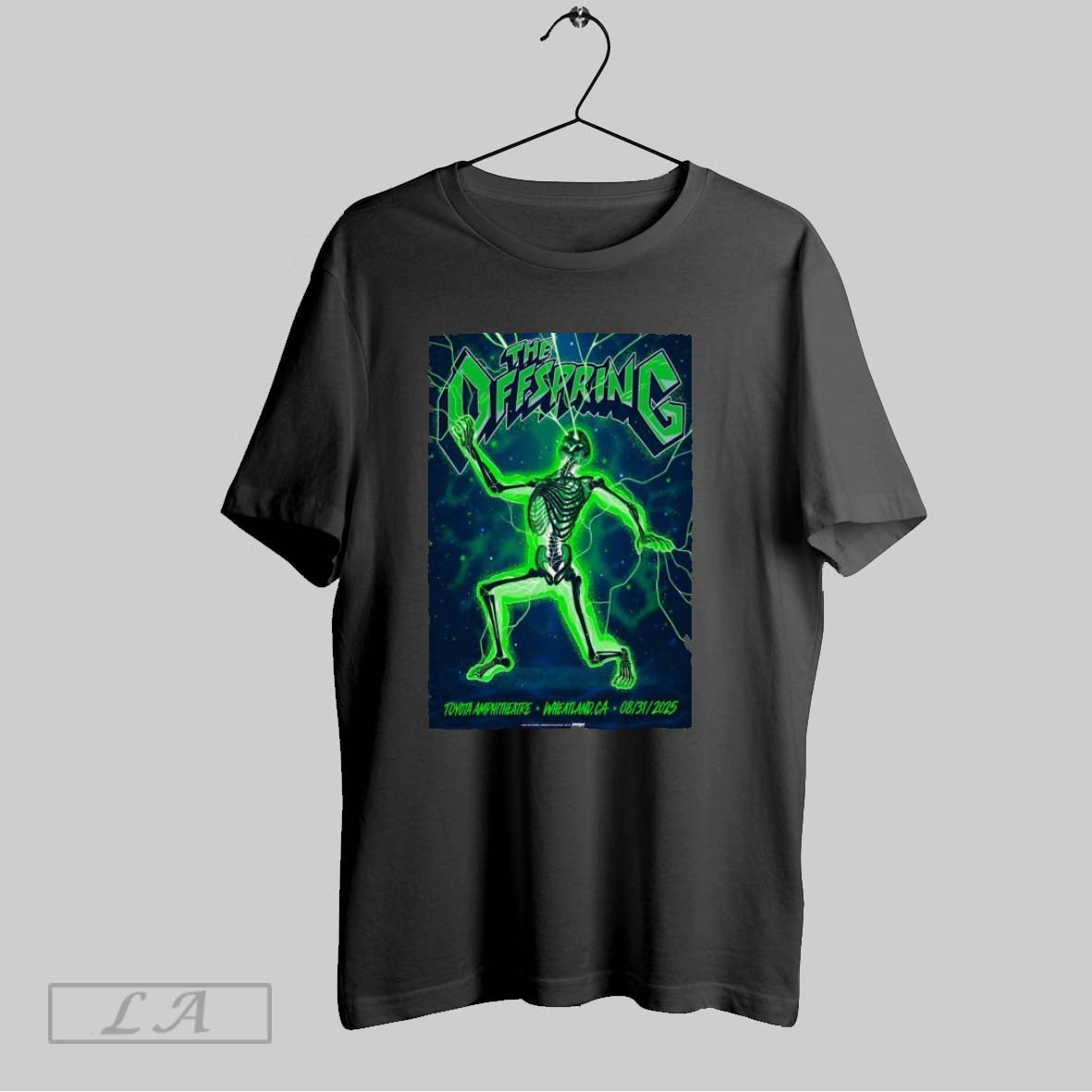 Original The Offspring August 31 2025 In Wheatland Ca - Adult & Kids T-Shirts, Sweatshirts & Hoodies apparel design preview 1