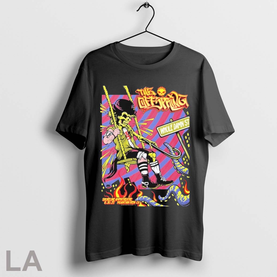 Original The Offspring Supercharged Worldwide In 25 - Adult & Kids T-Shirts, Sweatshirts & Hoodies apparel design preview 1