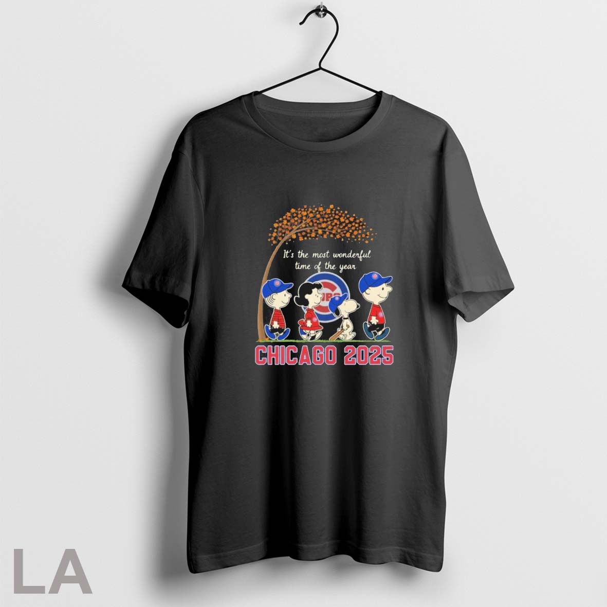 Original The Peanuts Walking X Chicago Cubs Its Most - Adult & Kids T-Shirts, Sweatshirts & Hoodies apparel design preview 1