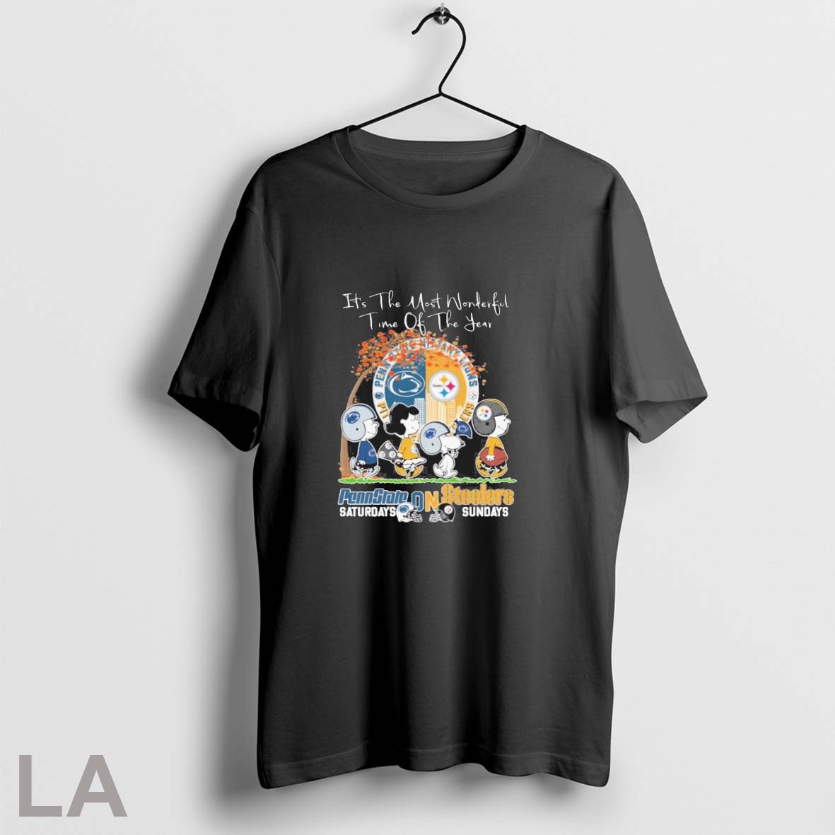 Original The Peanuts Walking X Penn State And - Adult & Kids T-Shirts, Sweatshirts & Hoodies apparel design preview 1
